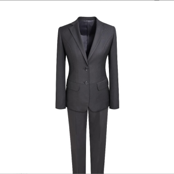 Suit suit men's spring and autumn work clothes suit short sleeved unisex professional formal suit navy blue elegant Western style