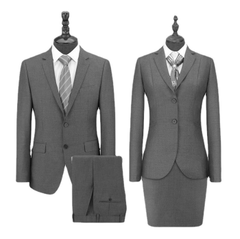 Suit set for both men and women in autumn and winter, suitable for both occasions, hotel sales department, jewelry store, work clothes, new commuting styles